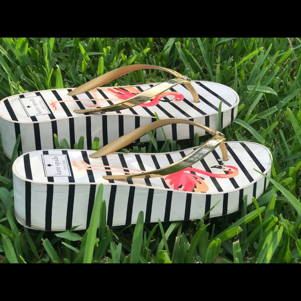 Size 7 Kate spade flip flops